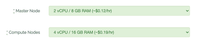 Master Compute Nodes